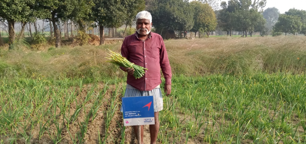 Garlic beneficiary yogendra singh